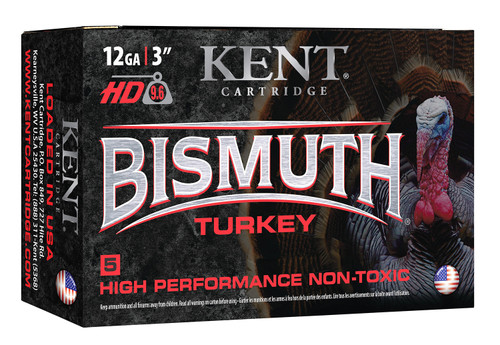 Kent Cartridge Bismuth Turkey 12 Ga, 3", 1 5/8 oz, 5 Shot, 5rd Box - Ammunition | The Gun Shop