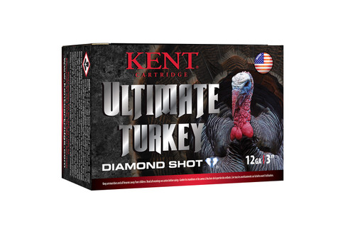 Kent Ultimate Turkey 12 Ga, 3", 1 3/4 oz, Diamond 4 Shot, 10rd Box - Ammo | The Gun Shop