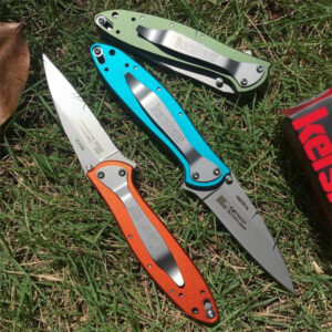 Kershaw Leek Composite Blade Flipper Folder Black