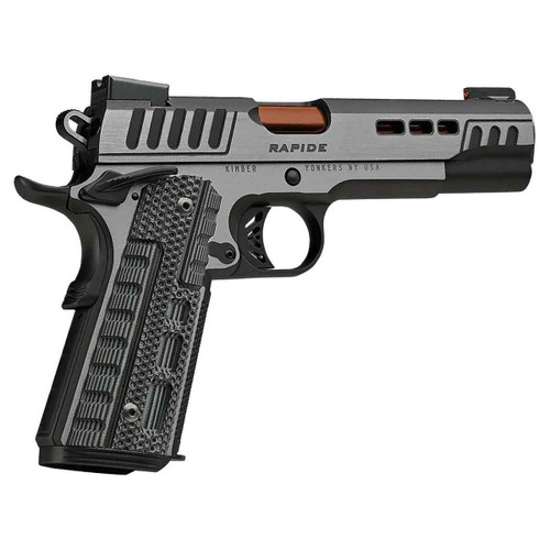 Kimber Rapide Dusk 1911 45 ACP, 5" Barrel, Black and Gray, G-10 Grips, 8rd - 1911 Guns | The Gun Shop