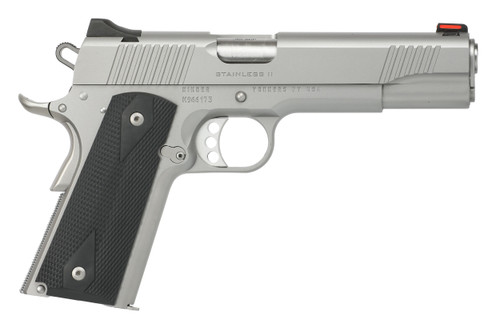 Kimber Stainless II 45 ACP, 5" Barrel, Silver, CA Compliant, 7rd - 1911 Guns | The Gun Shop