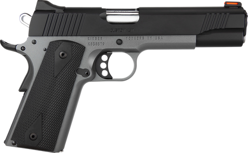 Kimber Custom LW Shadow Ghost 9mm, 5" Barrel, Black Slide, Gray Frame, CA Compliant, 9rd - 1911 Guns | The Gun Shop