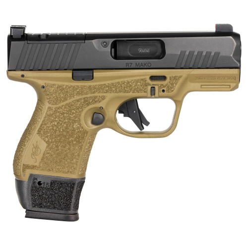 Kimber R7 Mako 9mm, 3.37" Barrel, Flat Dark Earth, MFT Holster & Range Bag, 15rd - Firearm | The Gun Shop