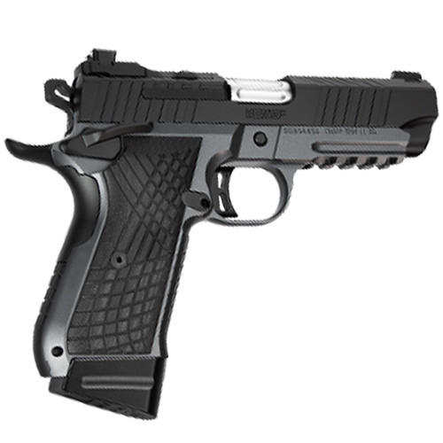 Kimber KDS9c Rail 9mm, 4.09" Barrel, Gray/Black, TruGlo Night Sights, 18rd - 1911 Guns | The Gun Shop