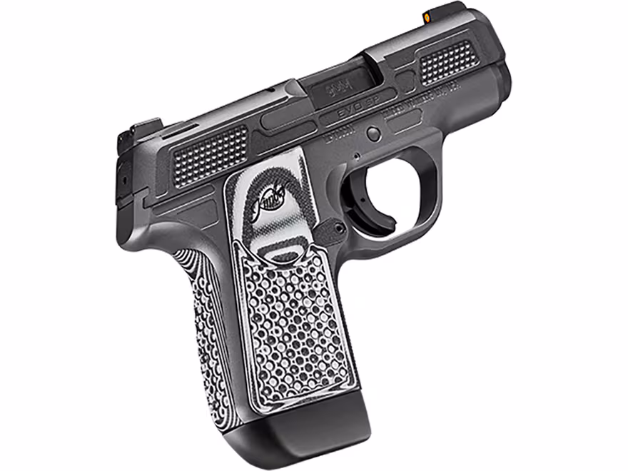 kimber-evo-sp-select-9mm-3-1-barrel-7-rounds-nylon-diamond-checkered-grips-559884-1 Kimber EVO SP Semi-Auto Pistol 9mm Luger 3.15 Barrel 7-Round Black