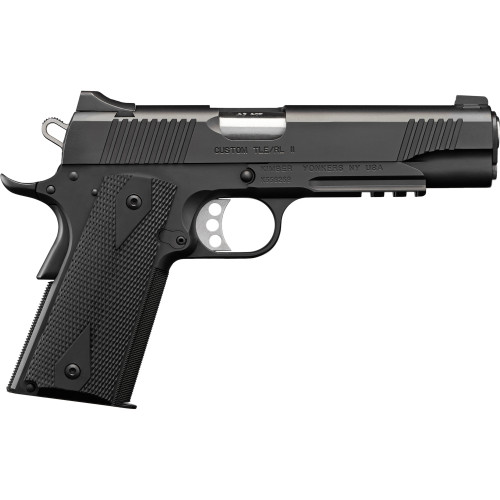 Kimber Custom TLE/RL II 45 ACP, 5" Barrel, Black, CA Compliant, 7rd - 1911 Guns | The Gun Shop
