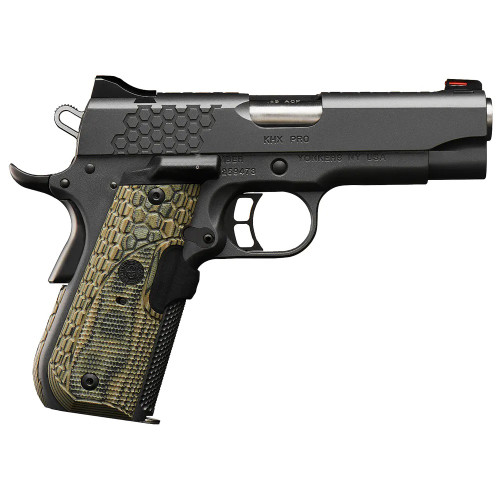 Kimber KHX Pro 1911 Sub-Compact 45 ACP, 4" Barrel, Charcoal Gray, 7rd - 1911 Guns | The Gun Shop