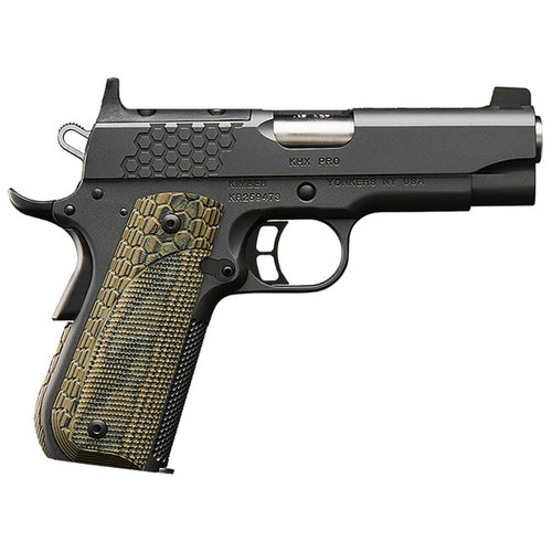 Kimber KHX Pro 9mm, 4" Barrel, Grey, Optic Ready, G10 Grip, 9rd - 1911 Guns | The Gun Shop