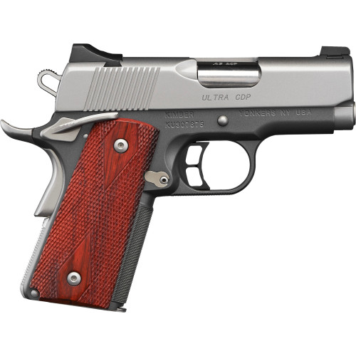 Kimber Ultra CDP 1911 9mm, 3" Barrel, Silver, Wood Grip, 8rd - 1911 Guns | The Gun Shop