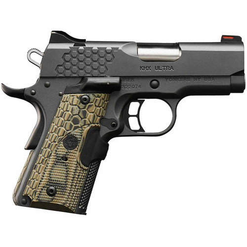 Kimber KHX Ultra 9mm, 3" Barrel, G10 Grips, Charcoal Gray, 8rd - 1911 Guns | The Gun Shop