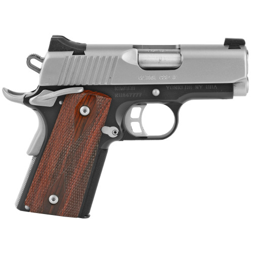 Kimber CDP Ultra II 45 ACP, 3" Barrel, Two-Tone, CA Compliant, 7rd - 1911 Guns | The Gun Shop