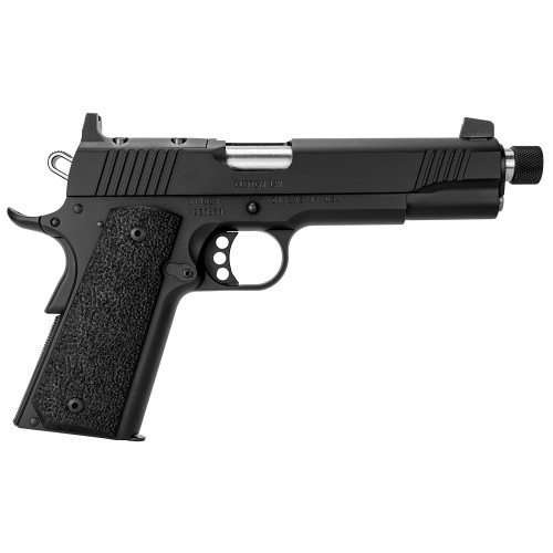 Kimber Custom LW 1911 45 ACP, 5.5" Threaded Barrel, Black, Optic Ready, 8rd - 1911 Guns | The Gun Shop