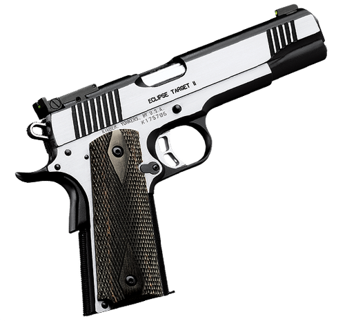 Kimber Eclipse Target II 45 ACP, 5" Barrel, Stainless Steel, Gray Laminate Grip, 8rd - 1911 Guns | The Gun Shop