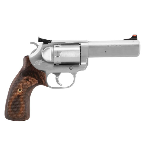 Kimber K6s DASA 357 Magnum, 4" Barrel, Brushed Finish, Silver, Wood Grips, 6rd - Concealed Carry Guns | The Gun Shop