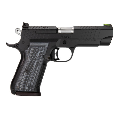 Kimber KDS9c 1911 9mm, 4" Barrel, Black, Optics Ready, G10 Grip, 15rd - Firearm | The Gun Shop
