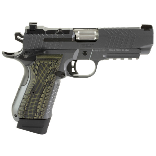 Kimber KDS9C 9mm, 4.09" Barrel, Gray, G10 Grip, 18rd - 1911 Guns | The Gun Shop