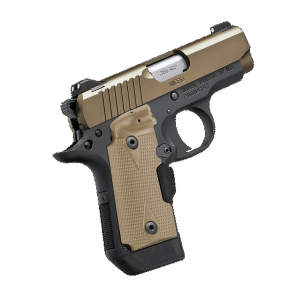 Kimber Micro Desert Tan 380 ACP, LG, NS