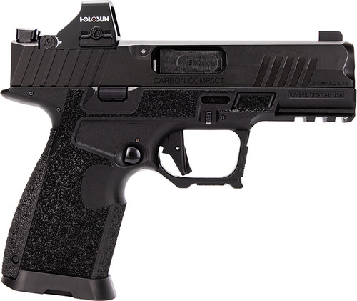 Kimber R7 Mako Carbon Compact, 3.92" Barrel, Matte Black, Holosun 407K Red Dot Sight, 3-Dot TruGlo Tritium Pro Night Sights, 2x15rd Mags, Black Point Tactical Holster - Concealed Carry Guns | The Gun Shop