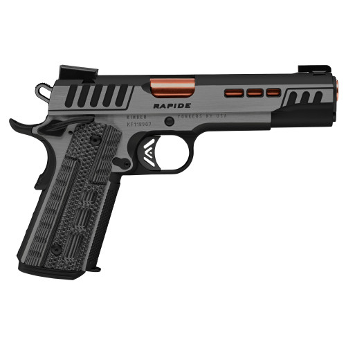 Kimber Rapide Dusk 1911 9mm, 5" Bronze Barrel, Black, G10 Grip, 9rd - 1911 Guns | The Gun Shop