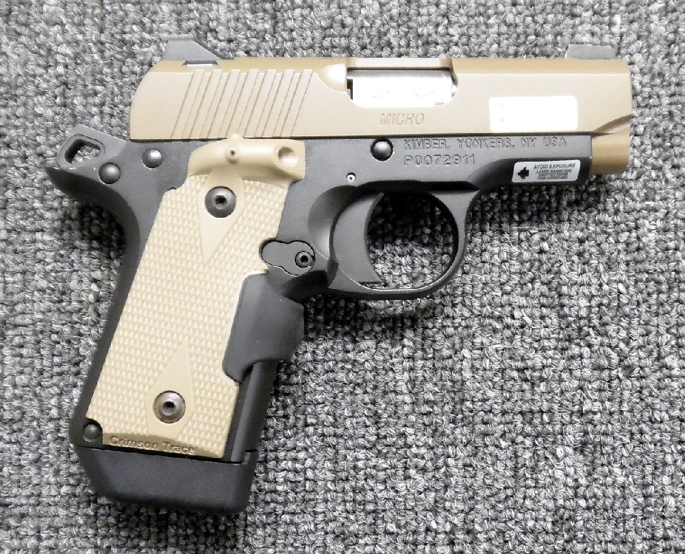 Preowned, Excellent Condition, Kimber Micro-380, .380 ACP, 2.8″ Barrel ...