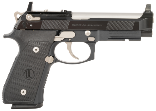 LTT 92 Elite 9mm, 4.7" Barrel, Black, Picatinny Rail, G10 Grips, 18rd - Firearm | The Gun Shop