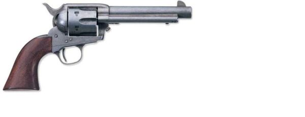 Uberti 1873 Cattleman OM Old West Finish Revolver, .45 Colt, 5.5", Walnut Grip