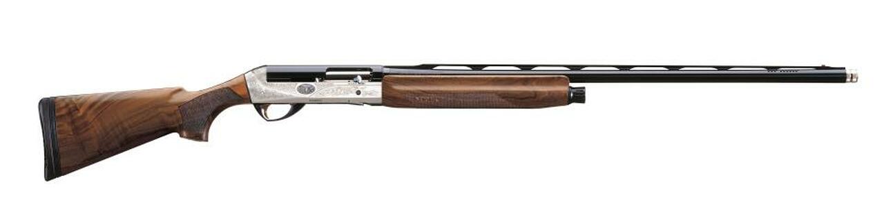 Benelli Legacy Sport 12 GA 28" AA-Grade Satin Walnut Ported, Etched Game Scene