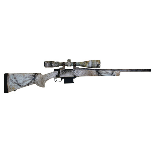 Howa Mini Action 7.62x39, 20" Barrel, Tan Yote Camo, 4-12x40 Scope, 5rd - Big Game Hunting | The Gun Shop