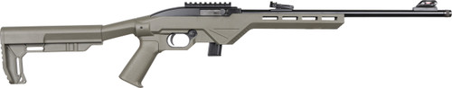 Legacy Citadel Trakr Semi-Auto 22 LR, 18" Barrel, Olive Drab Green, 10rd - Firearm | The Gun Shop