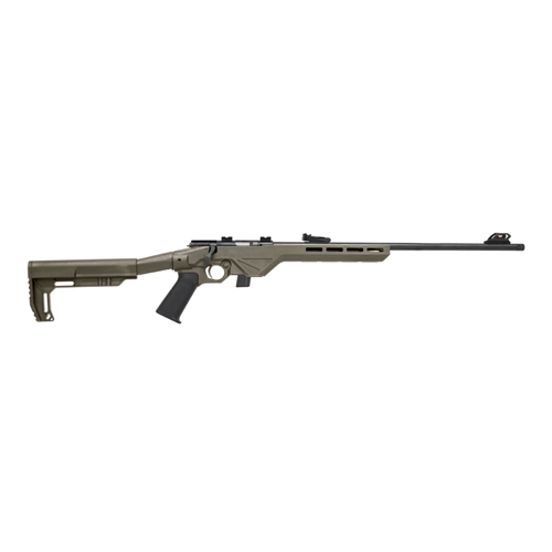 Legacy Citadel Trakr Bolt Action 22 LR, 18" Barrel, Olive Drab Green, 10rd - Firearm | The Gun Shop