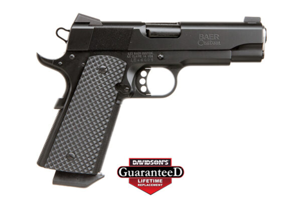 Les Baer 1911 Black Baer 9mm 4.25" Barrel Combat Night Sights 9rd Mag