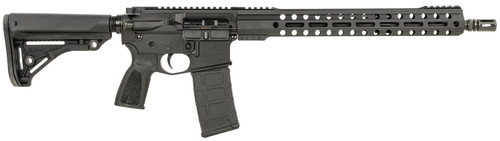 LFA Battle Rifle Lite 5.56x45mm, 16" Threaded Barrel, Black Cerakote, M-Lok Handguard, 30rd - AR-15 Rifles | The Gun Shop