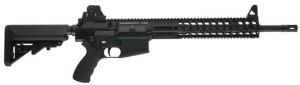 LMT 308 Modular Weapon System. 16" Sopmod stock and Defender lower.
