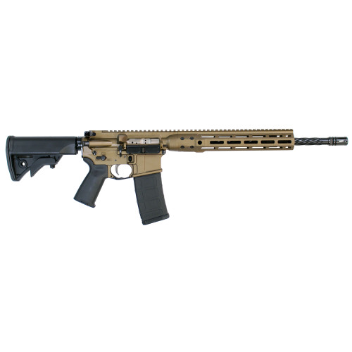 LWRC Direct Impingement 223 Remington/5.56x45mm, 16.1" Barrel, Burnt Bronze, CA Compliant, 10rd - AR-15 Rifles | The Gun Shop