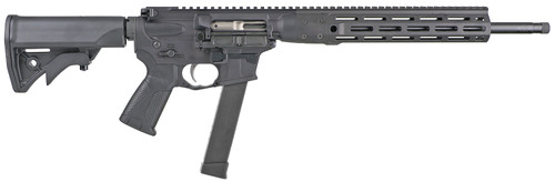 LWRC IC NINE 9mm, 16" Threaded Barrel, Black, M-Lok Handguard, 33rd - Firearm | The Gun Shop