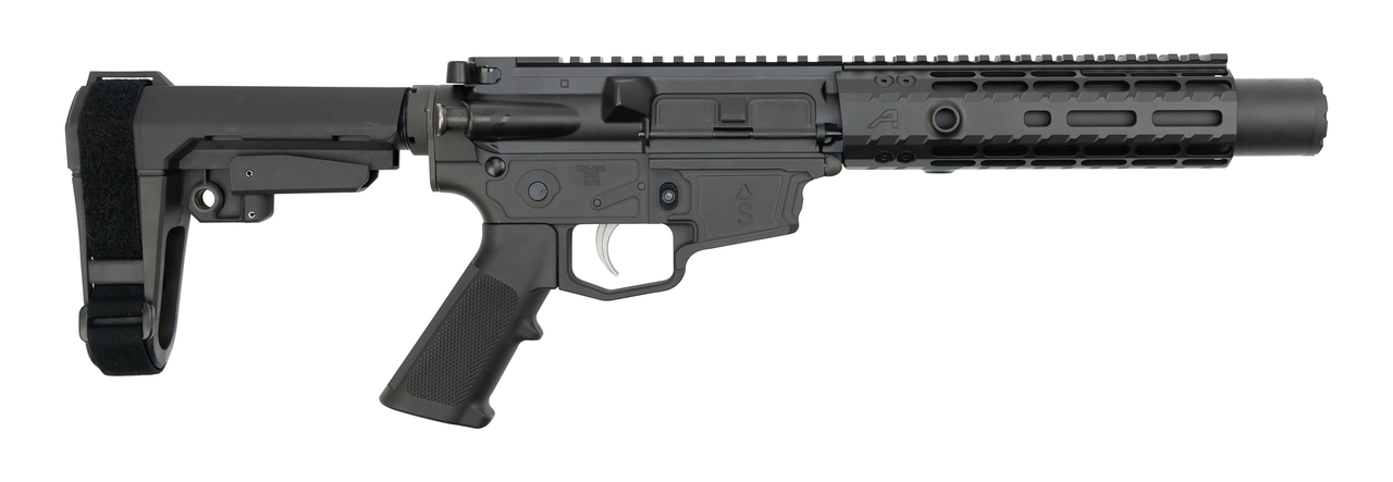 MCM DS9K Integrally Suppressed 9mm, 8.75" Barrel, Rear Charge, Black, 30rd