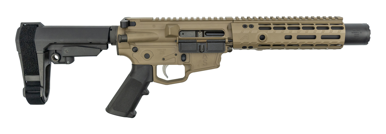 MCM DS9K Integrally Suppressed 9mm, 8.75" Barrel, Rear Charge, FDE, 30rd