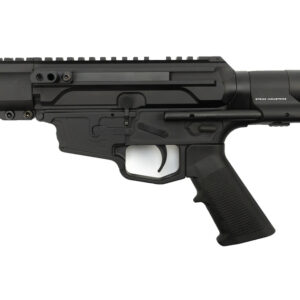 MCM Firearms DS9-S Side Charging Pistol, 9mm, 4.5" Barrel, MP5 Magazine, Black Cerakote