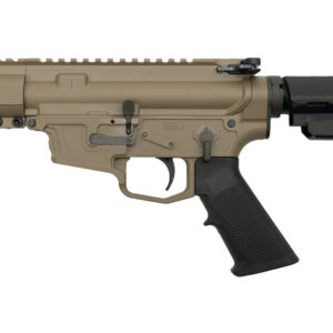 MCM DS9-S 9mm Pistol, Rear Charging, 5" Barrel, MP5 Mag, FDE Cerakote