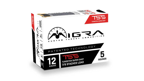 Migra Tungsten Super Shot 12 Ga, 3", 2 oz, 7/9 Shot, 5rd Box - Ammo | The Gun Shop