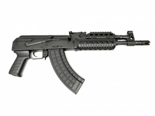 M+M M10 Pistol 7.62x39mm, 12" Barrel, DLG Tactical Quad Rail, Black, 30rd