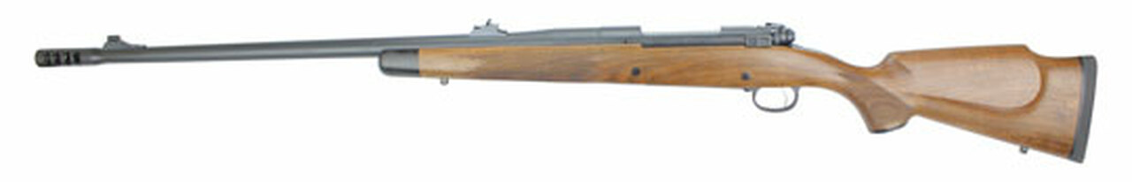 Montana Rifle Co. American Vantage 375 H&H, Walnut, Blued, Right Hand W.Muzzle Brake