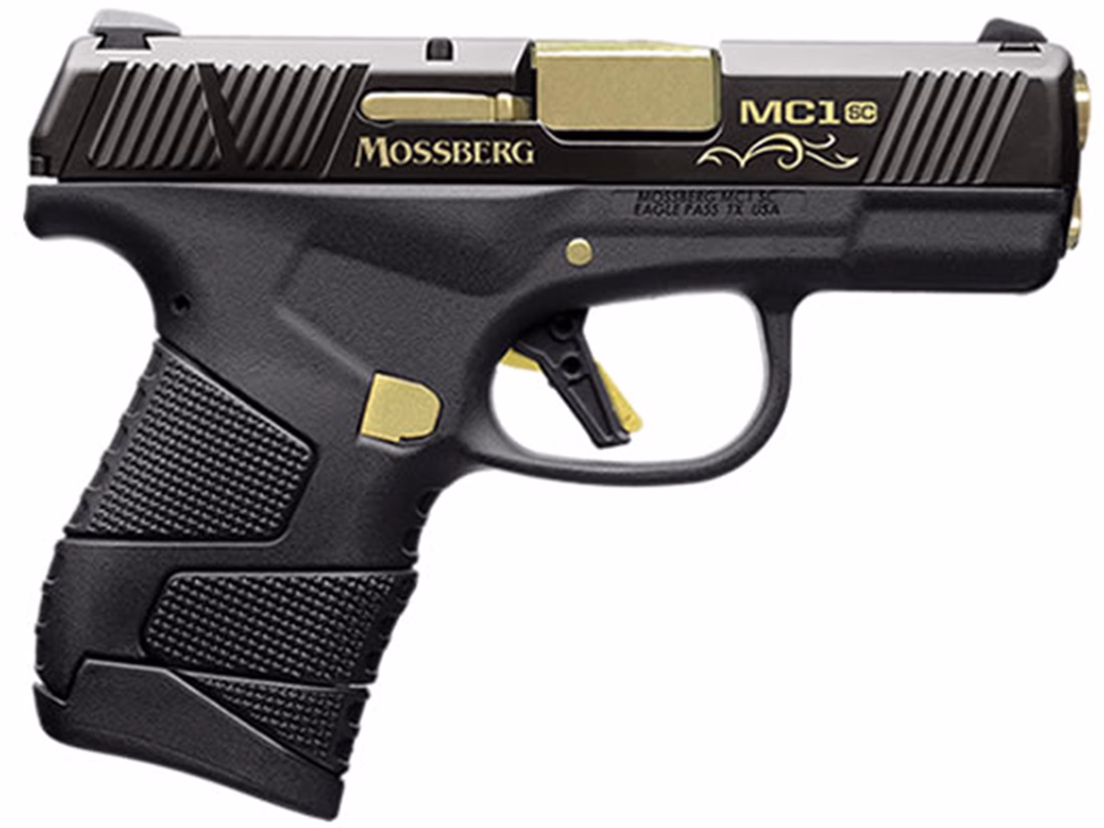 mossberg-mc1sc-9mm-3-4-cross-bolt-safety-89002-367883 Mossberg MC1sc Centennial Edition 9mm Luger Pistol 3.4 Barrel 7+1