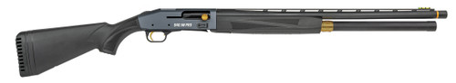 Mossberg 940 Pro JM 12 Ga, 3" Chamber 24" Barrel, Black/Gray, Gold Controls, 9rd - Firearm | The Gun Shop