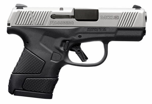 Mossberg MC1sc Sub-Compact 9mm, 3.4" Barrel, 2-Tone, Manual Safety, 3 Dot, 6rd-7rd Mags