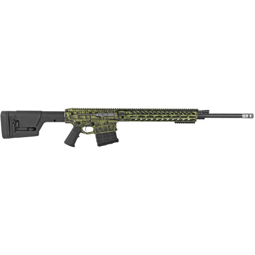 Nemo Omen Watchman 300 Win Mag, 24" Barrel, Green Tiger Stripe Camo, 14rd - AR-15 Rifles | The Gun Shop