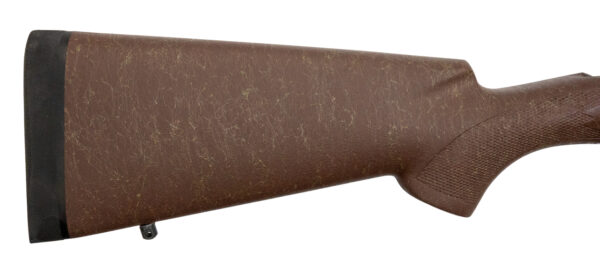 Nesika Sporter 7mm-08 Rem, 24" Stainless Steel Barrel, Bell & Carlson Medalist Stock, Chocolate Brown/Tan Webbing