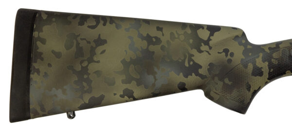 Nesika Sporter 280 Rem, 24" Barrel, Bell & Carlson Romainan Forest Camo Stock, Stainless Steel, 1rd