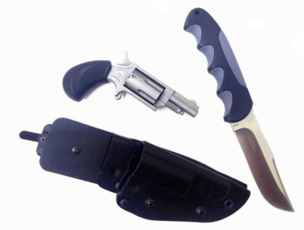 NAA TUCKER TRAILMASTER KIT 22MAG 1-5/8" Barrel, Combo Includes Knife and Kydex Holster