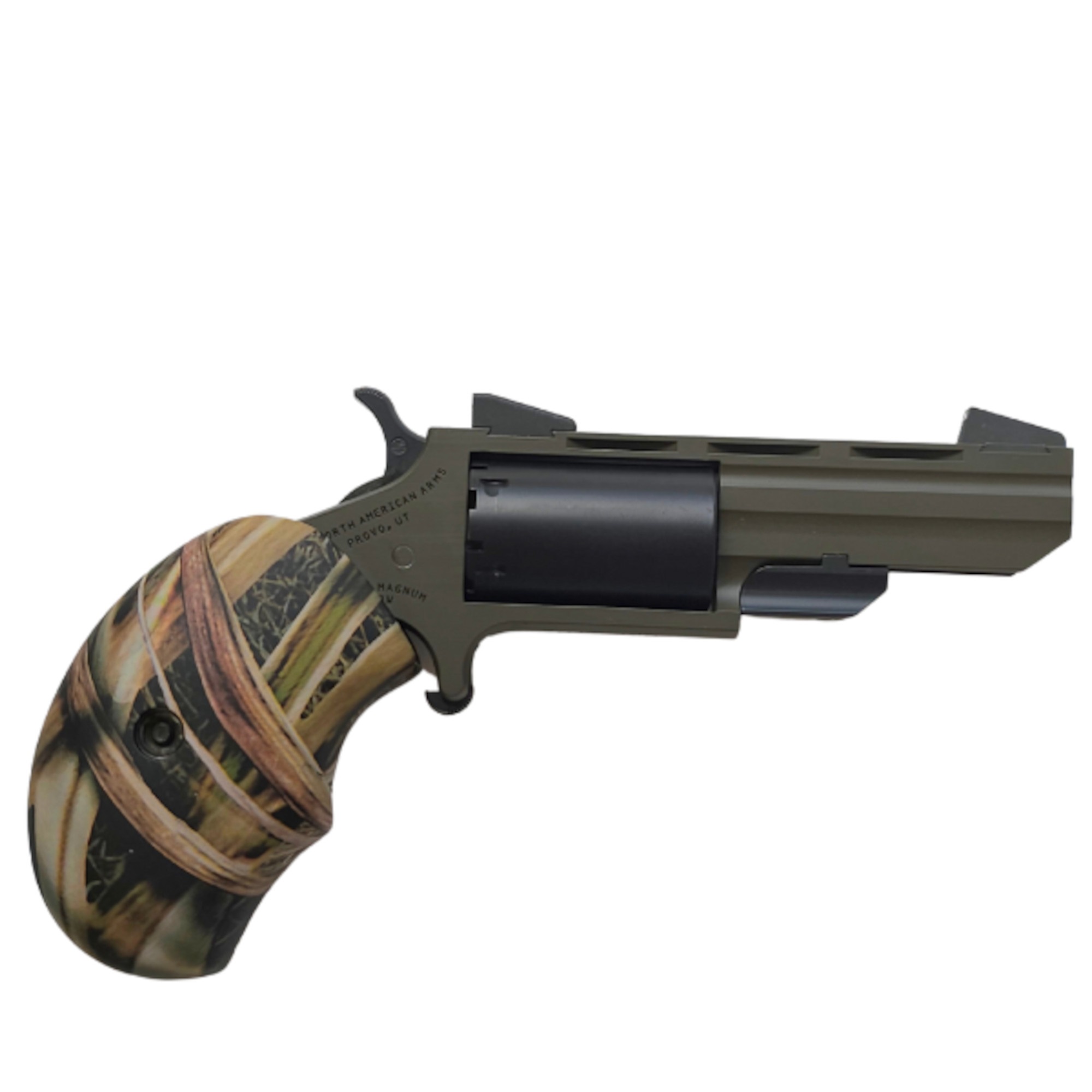 NAA Huntsman 22 WMR 2″ OD Green Cerakote 5-Round - revolvers | The Gun Shop